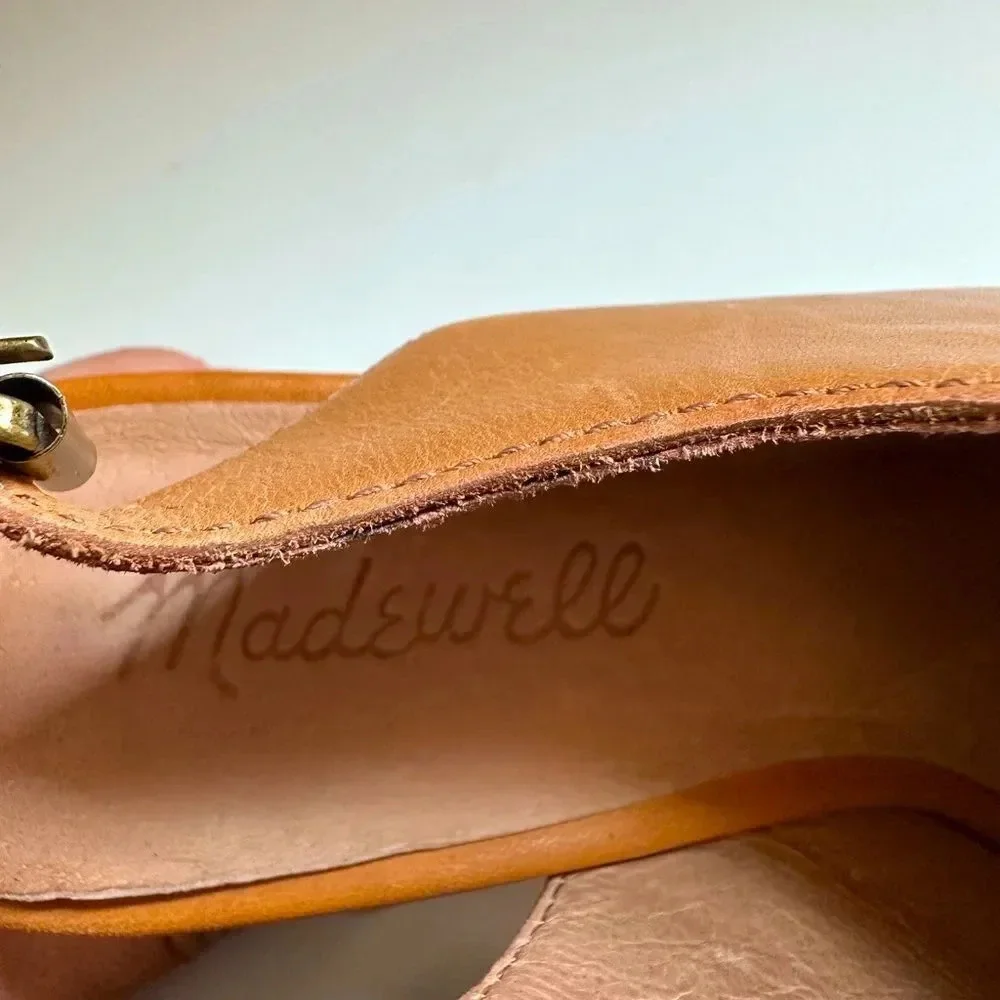 Madewell The Cary Sandal in Leather